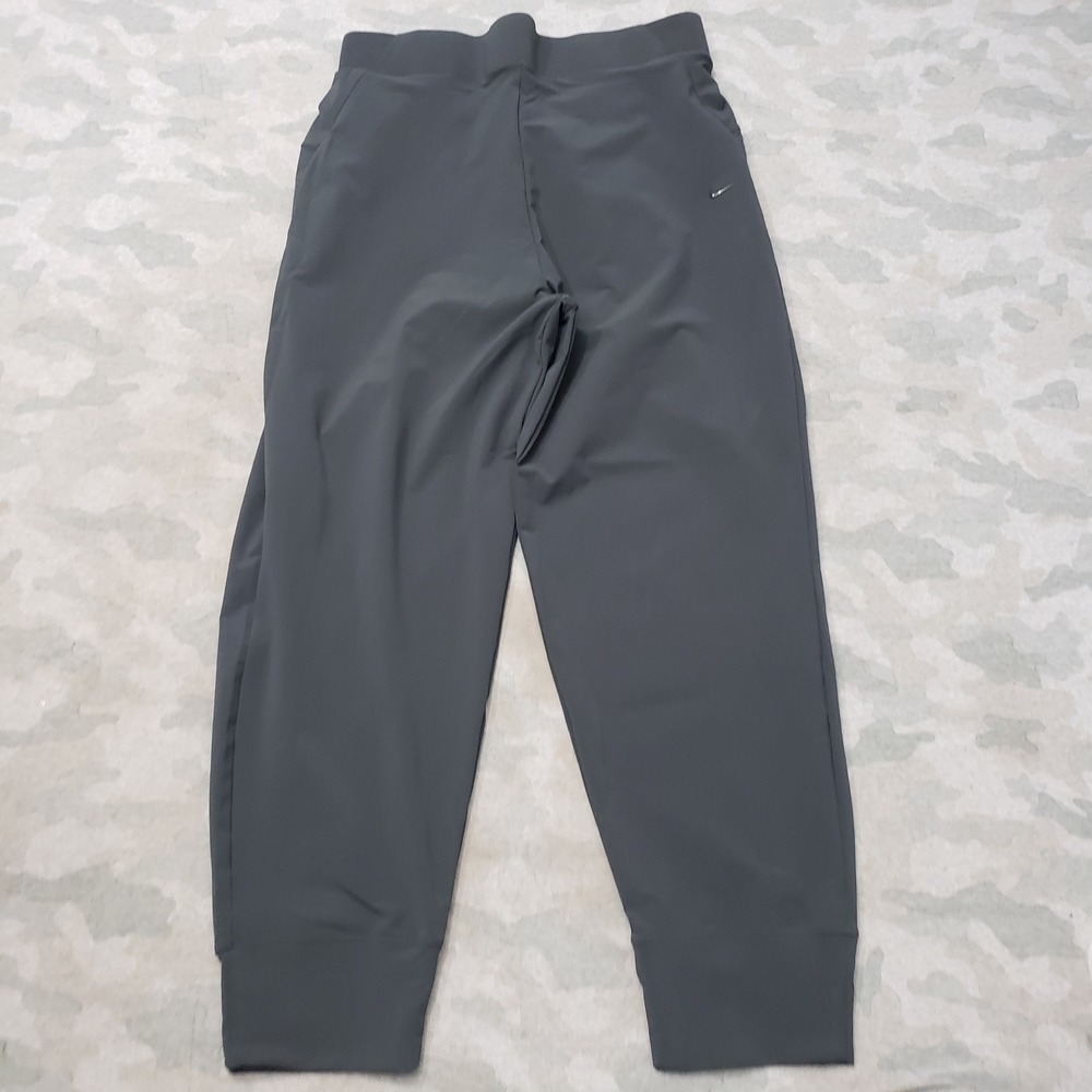 Nike Jogger Pants Womens Large Gray Tapered Training Pull On Gym Outdoors